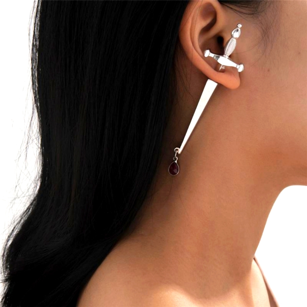 Unique Sword Earring